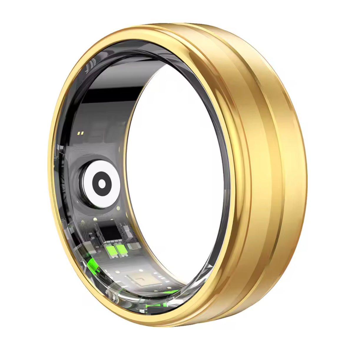Smart Ring Men Women, Heart Rate and Blood Oxygen Monitor,